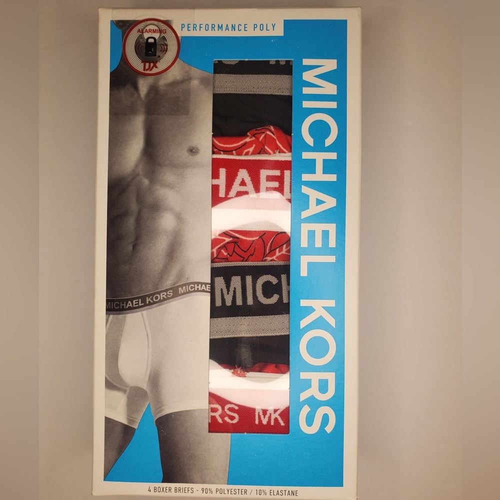Michael Kors, Men’s Boxer Brief, 4 pack. Size: L